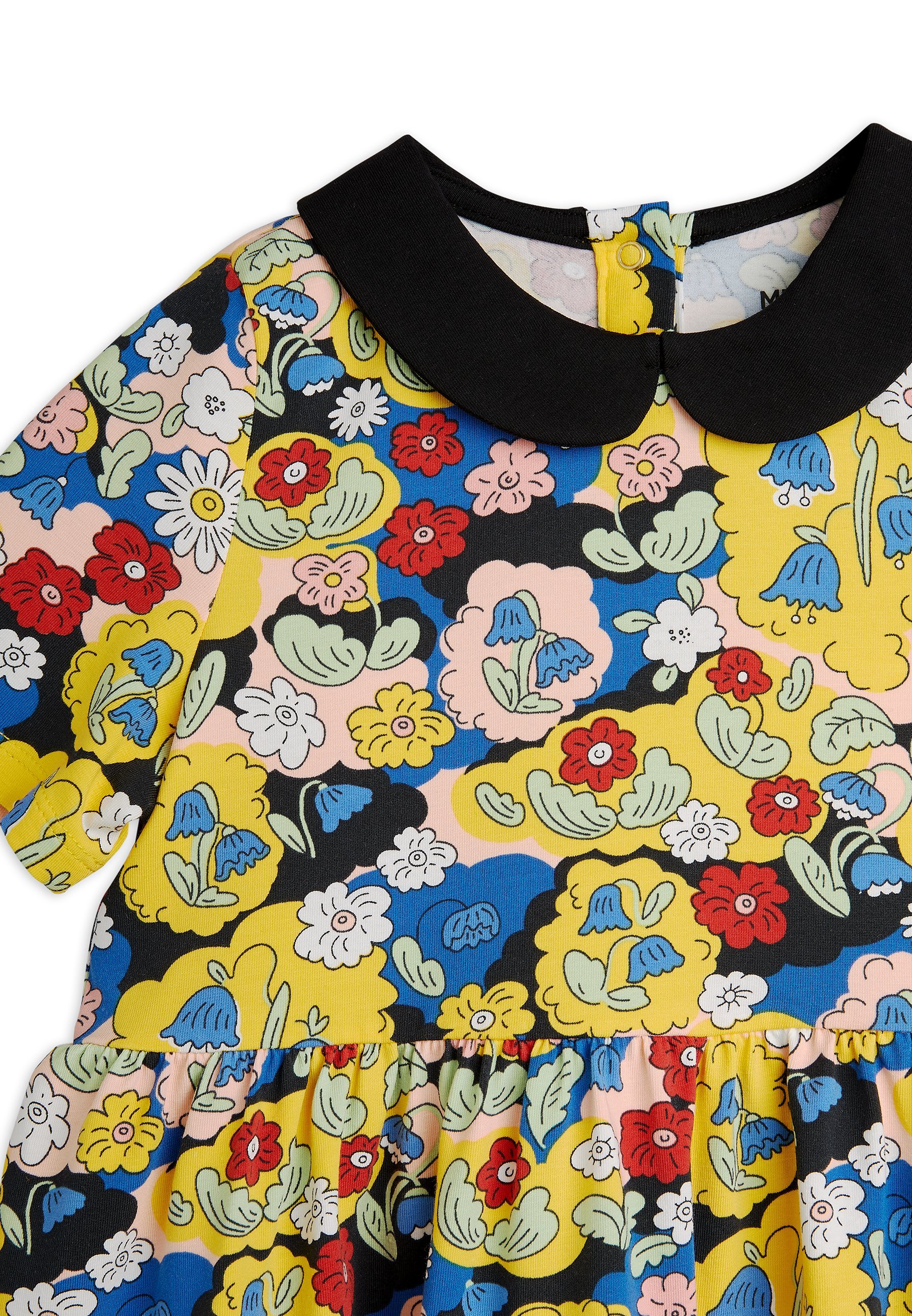 Mini Rodini BLOEMENJURK - Jersey jurk - multi