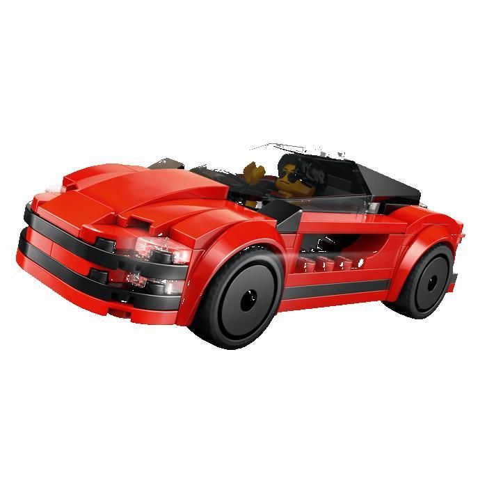 LEGO City 60448 Auto sportiva rossa - Regali, giocattoli e oggetti da collezione 5+