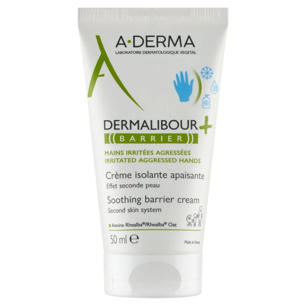 A-Derma Dermalibur+ Barrier Krem ochronny, 50 ml