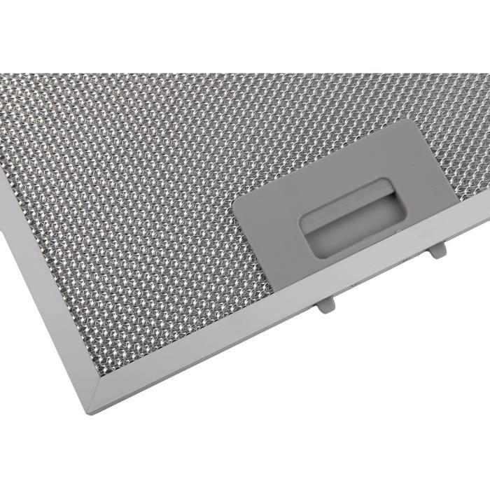 Conjunto de 2 filtros para coifa, malha metálica, 320 x 260 mm.