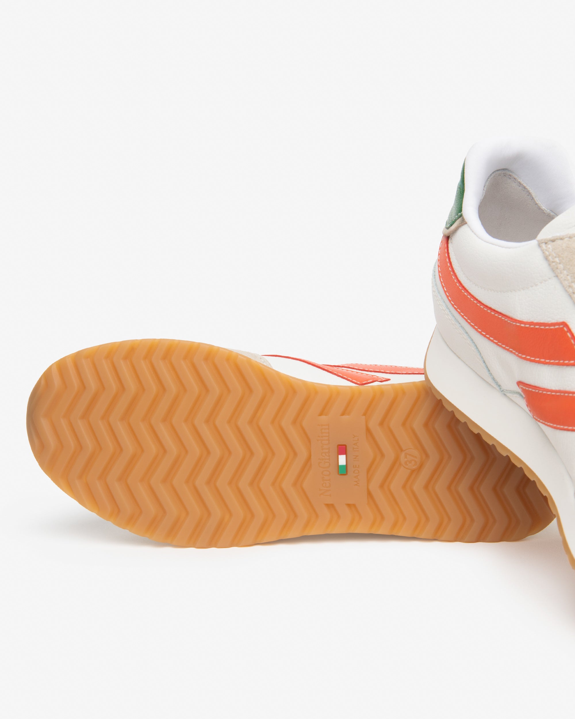 Damen-Sneaker aus Leder, Wildleder und Funktionsmaterialien