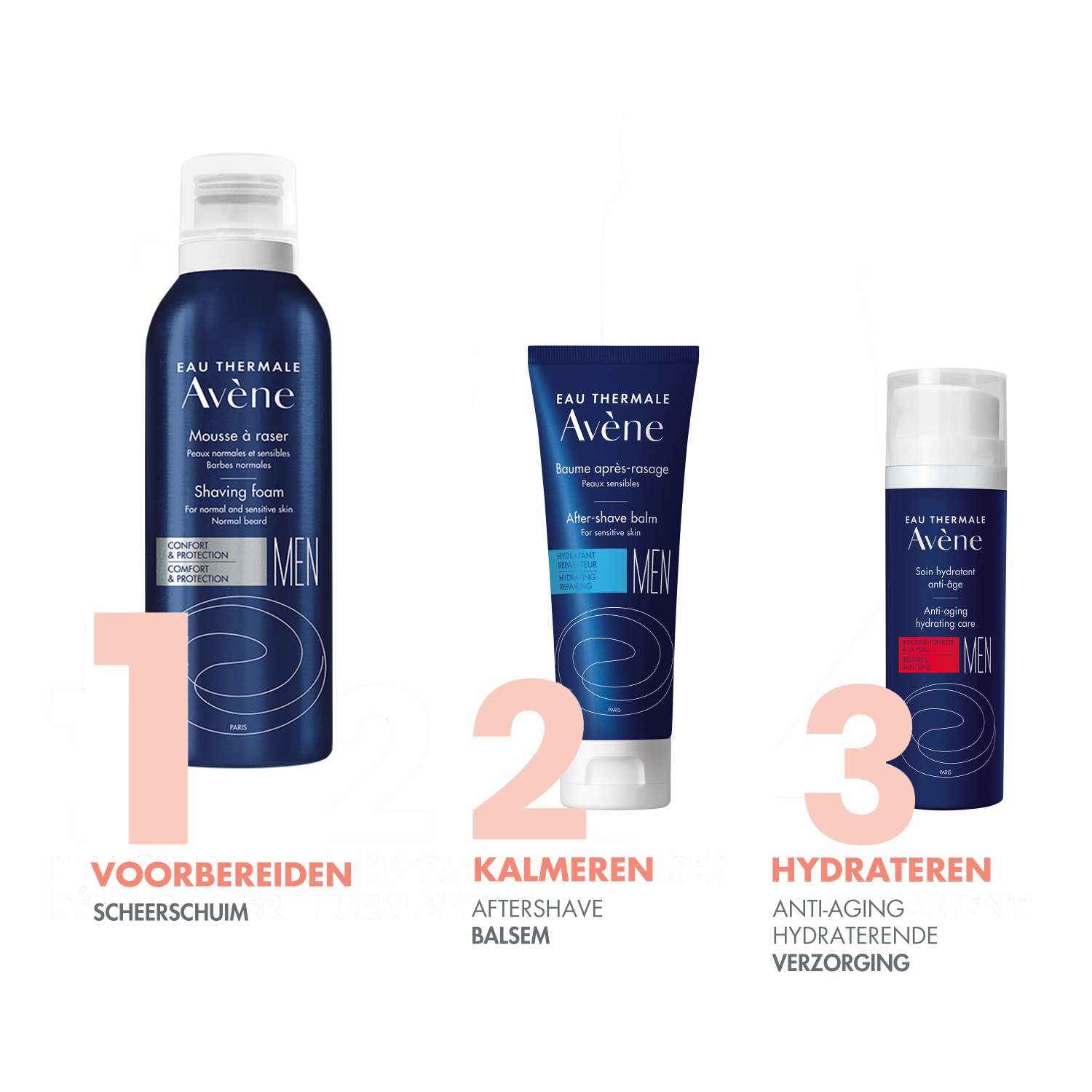Avène pjena za brijanje za muškarce - 200 ml