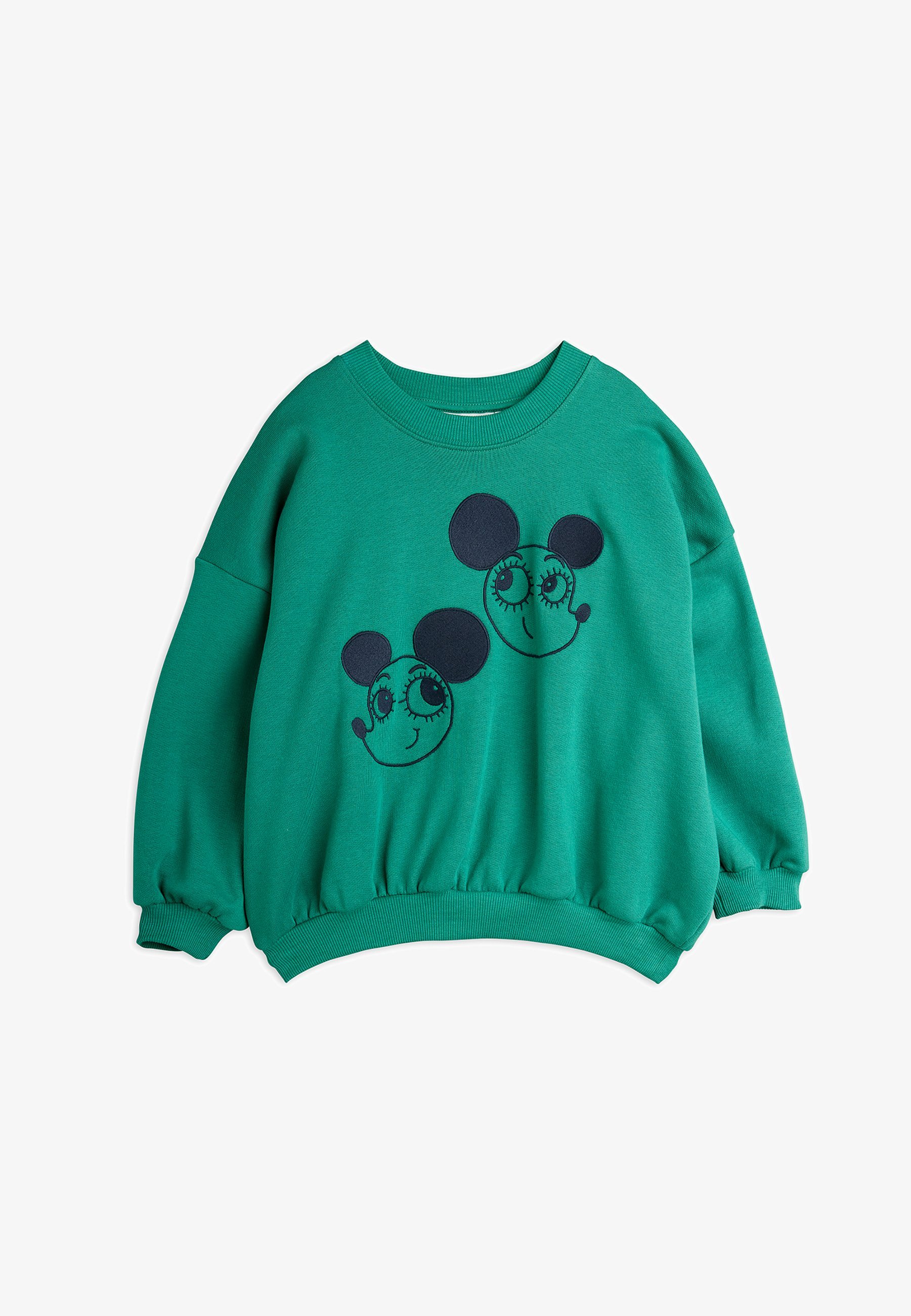 Mini Rodini RITZRATZ UNISEXE - Sweat-shirt - vert
