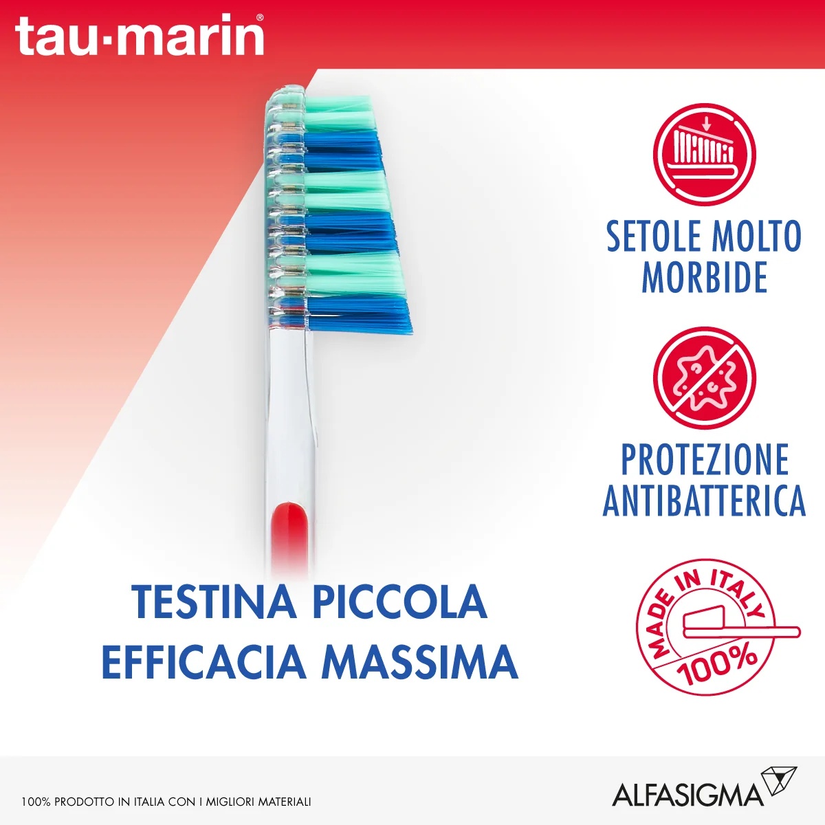 ALFASIGMA TAU MARIN Taumarin Zahnbürste Prof27 M/M Anti-Brush