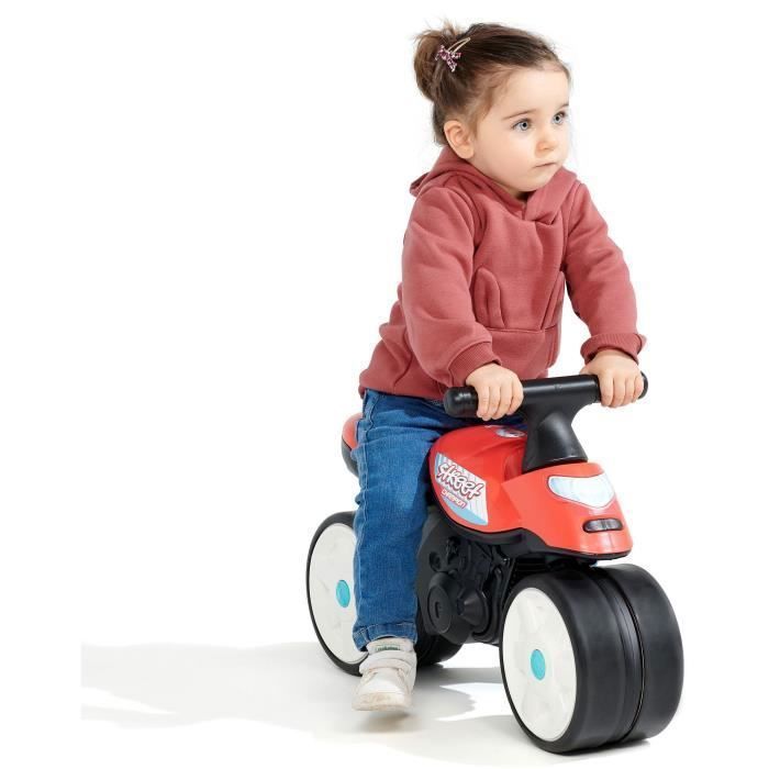 Porteur Moto - FALK - Street Champion - Dès 12 mois - 100% Fabriqué en France - 40% de plastique recyclé