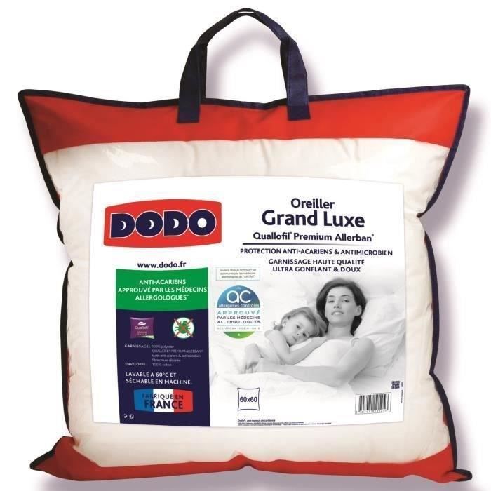 Cuscino di lusso DODO Quallofil Allerban - 60 x 60 cm - Bianco