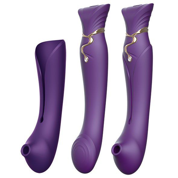 Zalo Legend Queen Set G-Punkt Vib. Dämmerungsviolett