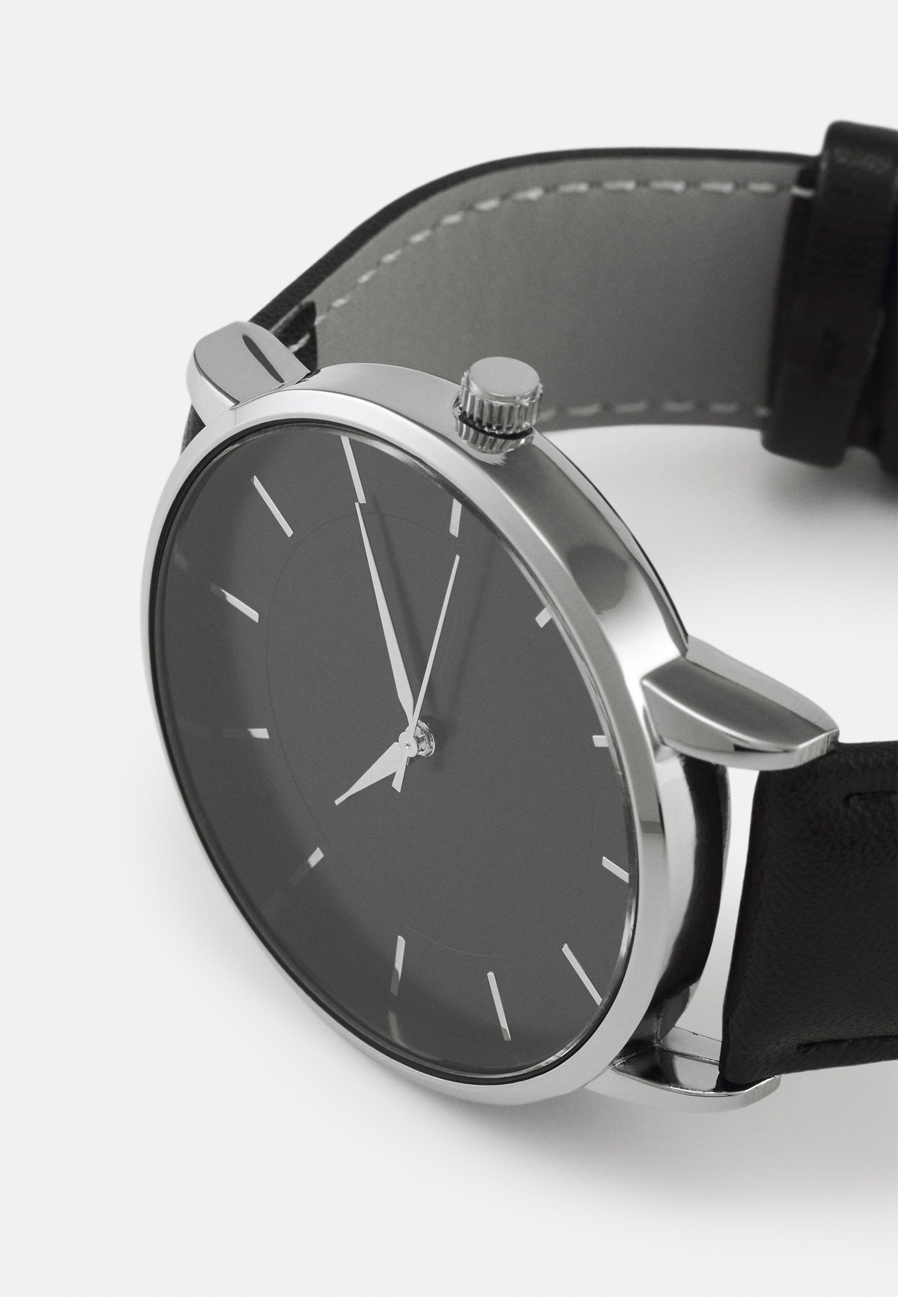 Montre Pier One UNISEXE - noire/argentée