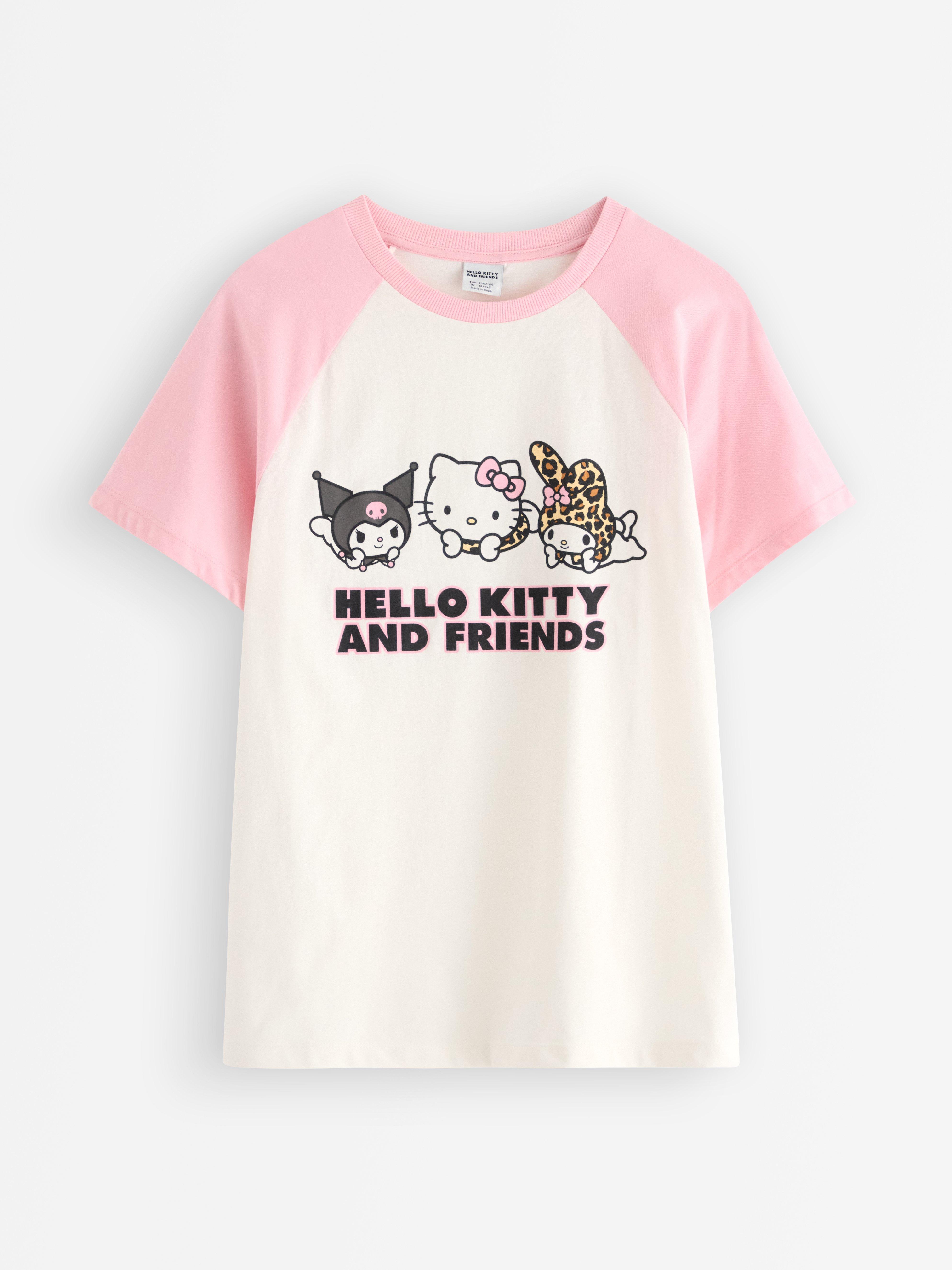Majica Hello Kitty i prijatelji, Off White