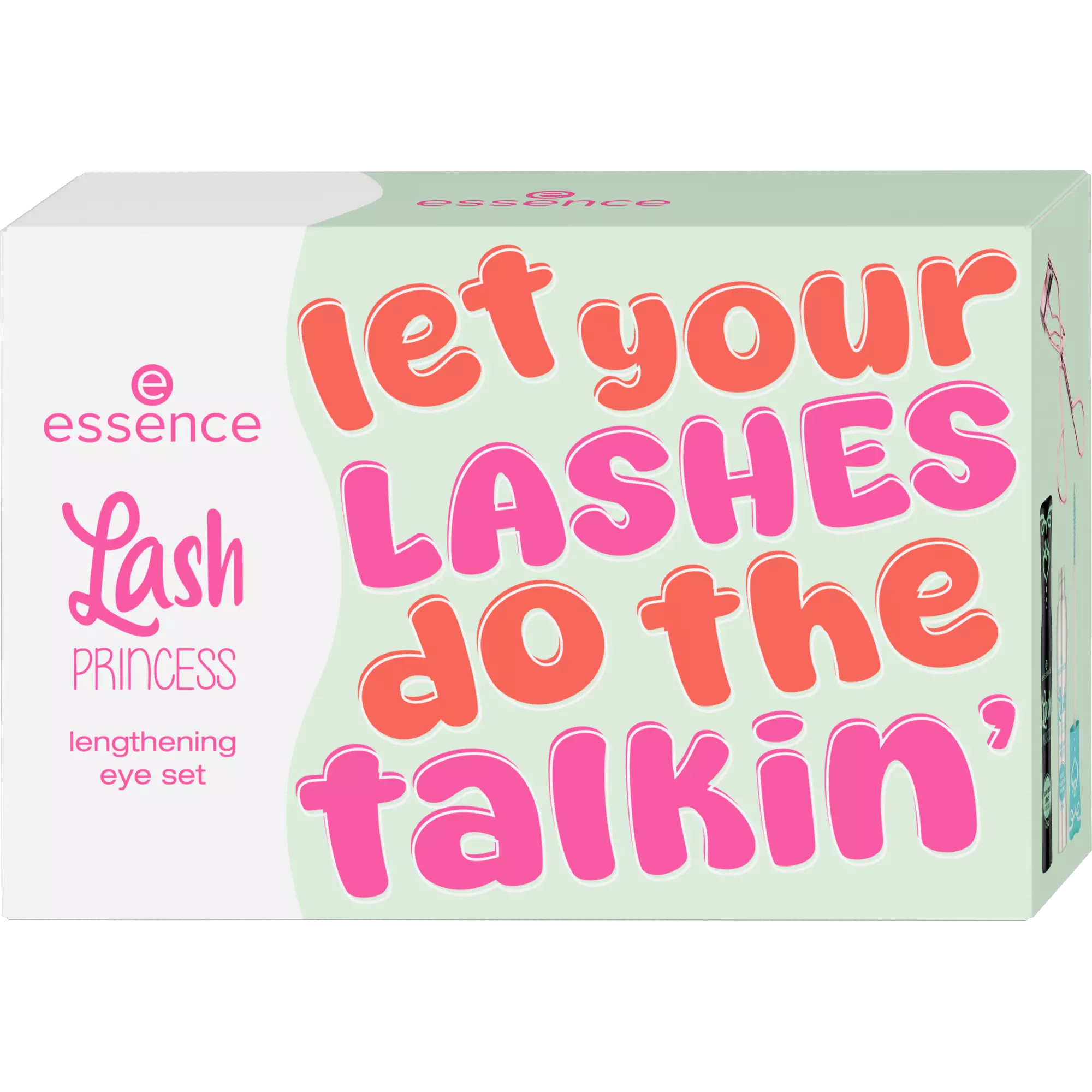 Komplekts Lash Princess pagarinošs acu komplekts Cofres de maquillaje