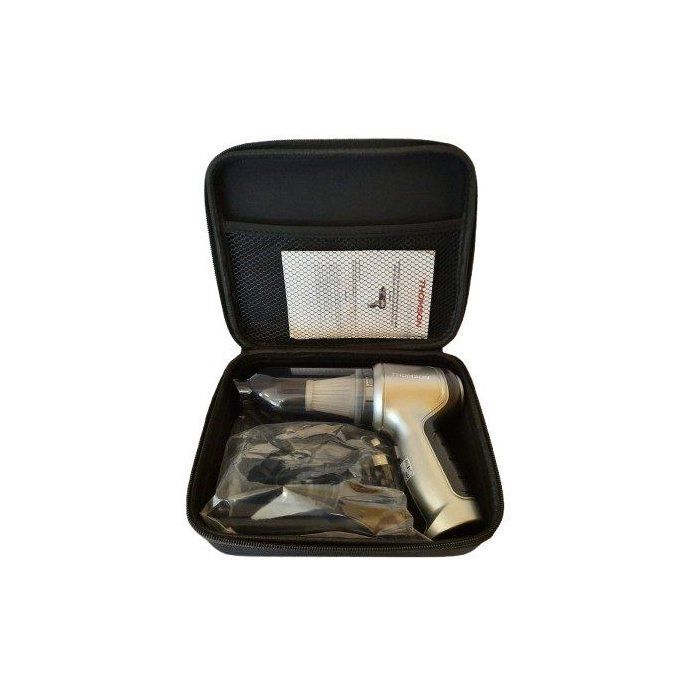 Aspiradora para coche - THOMSON - 3 en 1 - 80 W - 12000 Pa - 18 min de autonomía - Incluye 6 accesorios - Gris