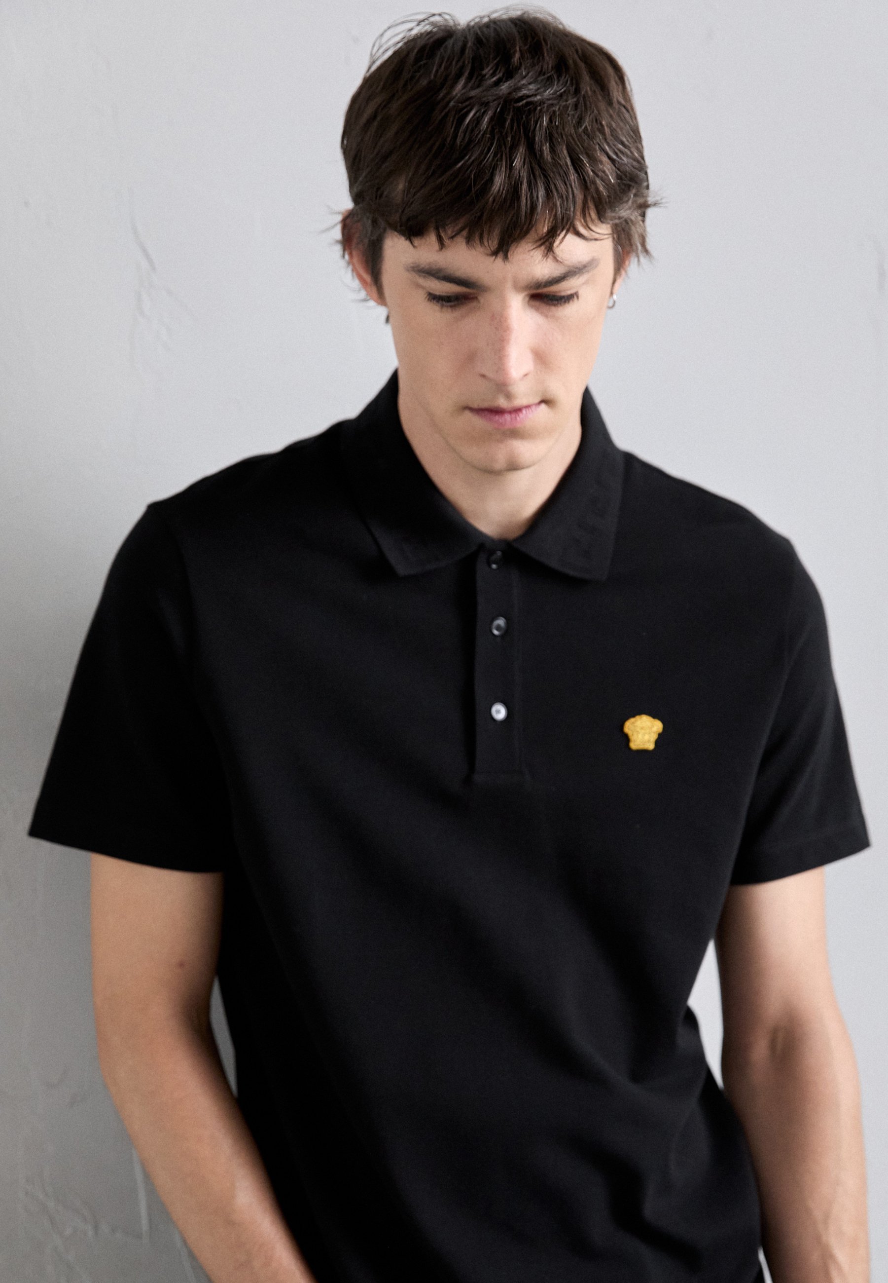 Versace MEDUSA - Poloshirt - zwart