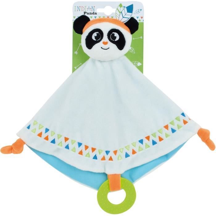 Jemini Indian Panda Soft Toy - Teething Ring