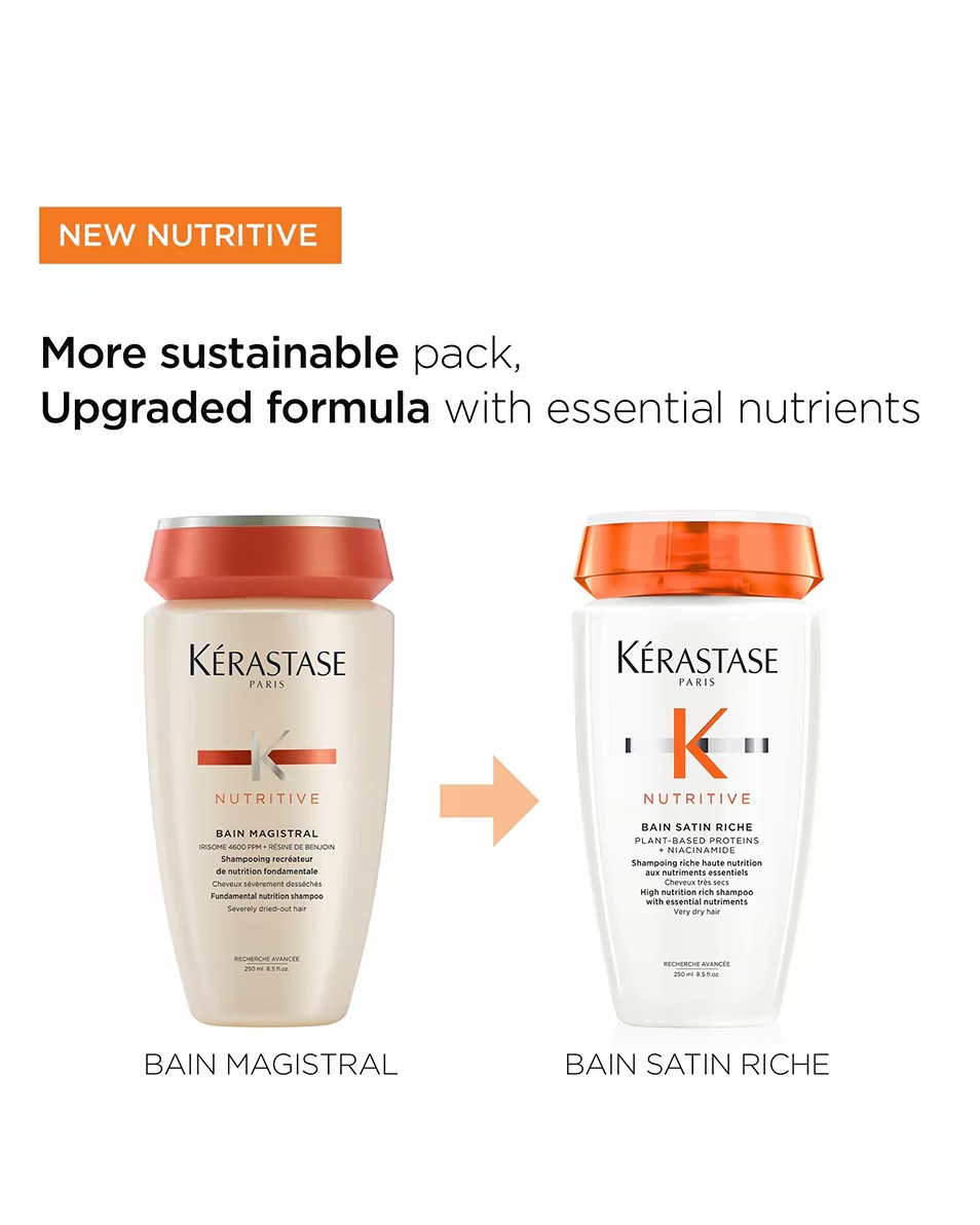 KÉRASTASE NUTRITIVE BAIN SATIN RICHE ΥΨΗΛΗΣ ΘΡΕΠΤΙΚΟ ΣΑΜΠΟΥΑΝ ΓΙΑ ΠΟΛΥ ΞΗΡΑ ΜΑΛΛΙΑ