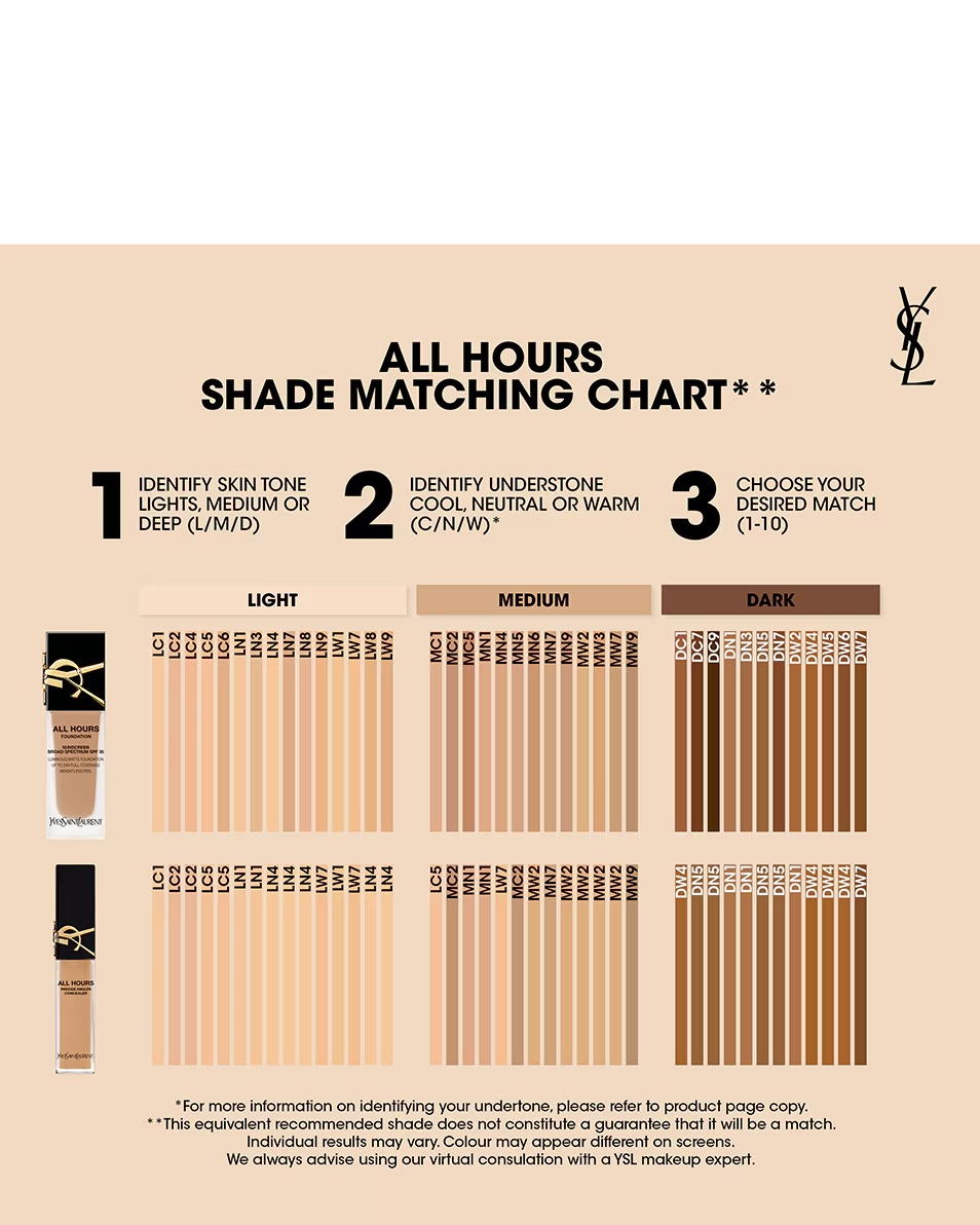 YVES SAINT LAURENT ALL HOURS CONCEALER CONCEALER