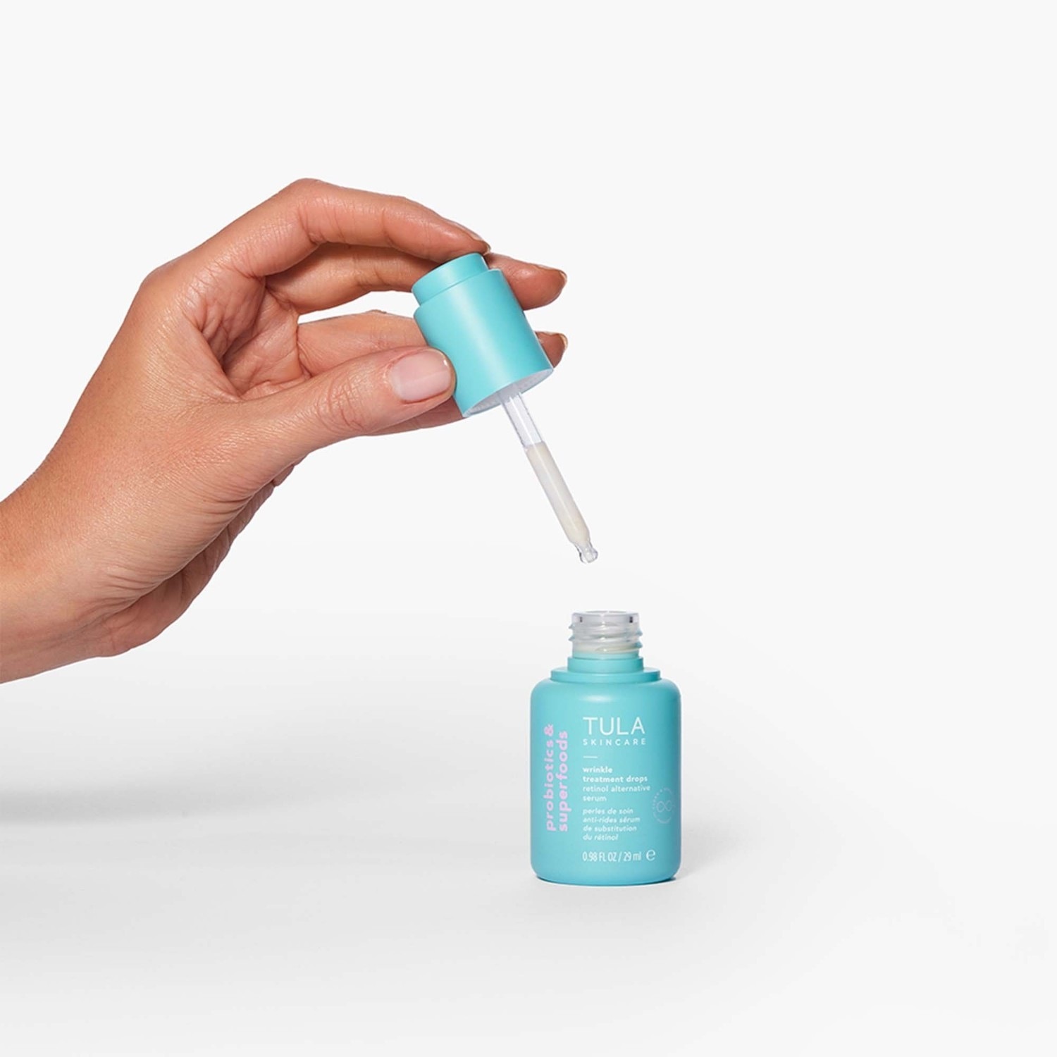 TULA Anti-Aging Serum Probiotiká a superpotraviny Kvapky na ošetrenie vrások - 29 ml