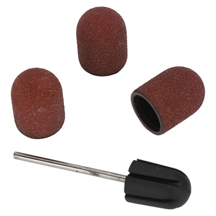 Brocas de lixa para unhas SALALIS, capas de lixa para nail art, grão 120, tiras de polimento e higiene para manicure.