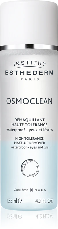 Institut Esthederm Osmoclean High Tolerance Make-up Remover removedor de maquiagem bifásico para olhos e lábios