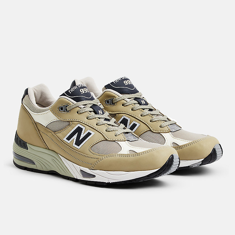 Men's MADE IN THE UK 991v1 - Elm with Brown Rice and Coconut Milk