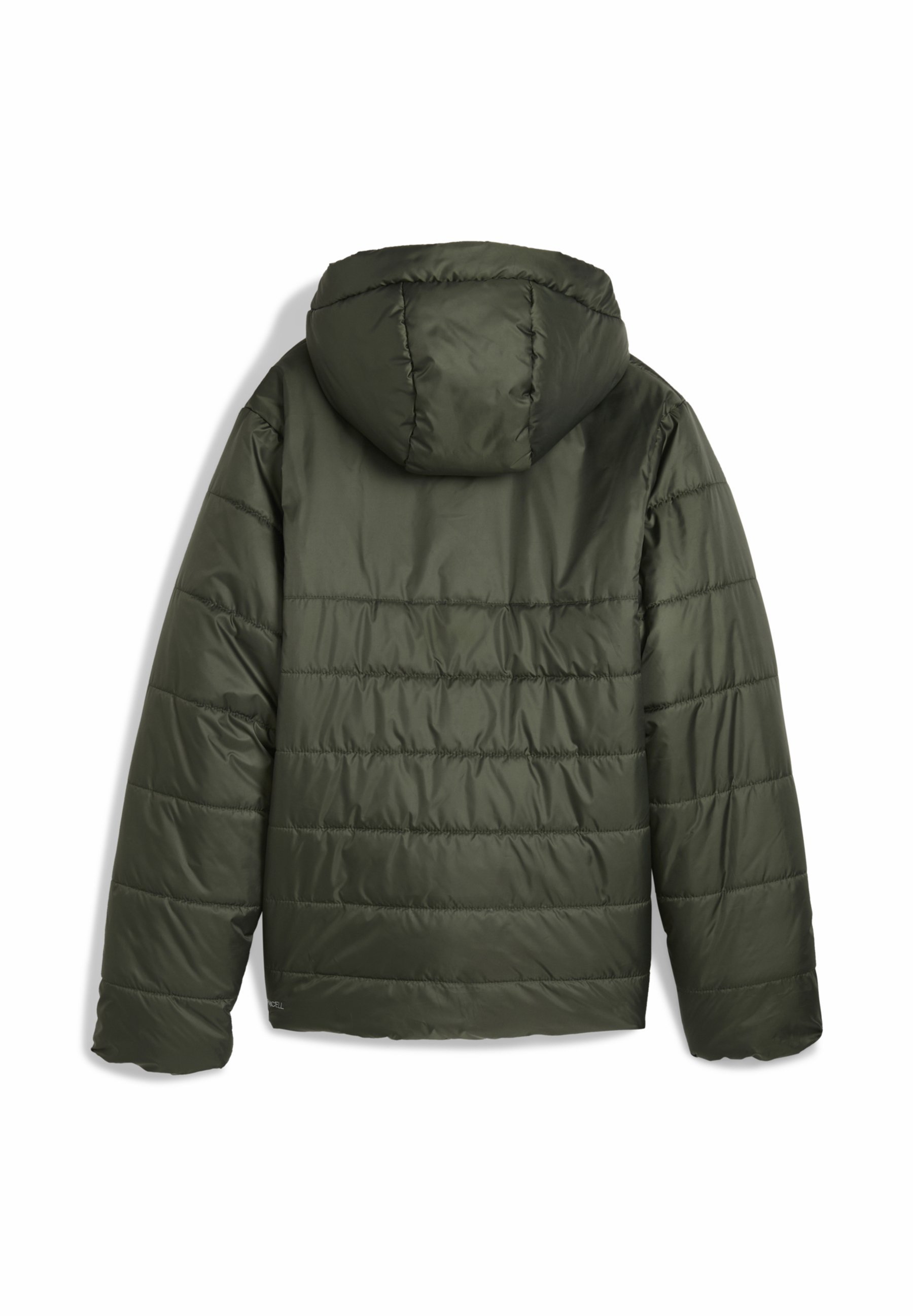 Puma HOODED PADDED - Zimska jakna - temno olivna