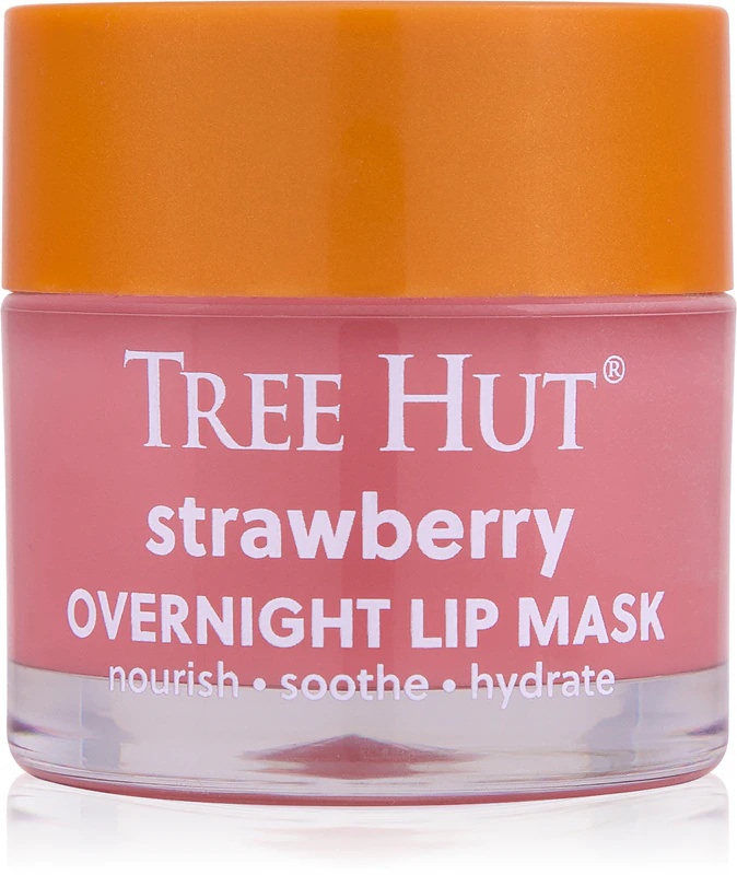 Nočna maska za ustnice Tree Hut Strawberry Lip Mask