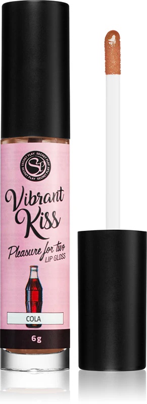 „Secret play Vibrant Love Cola“ lūpų blizgis su vibruojančiu efektu