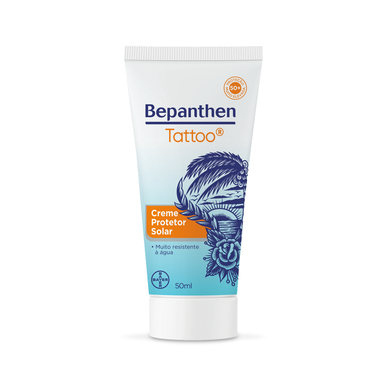 Bepanthene Tattoo krema za sončenje obraza SPF50 50 ml
