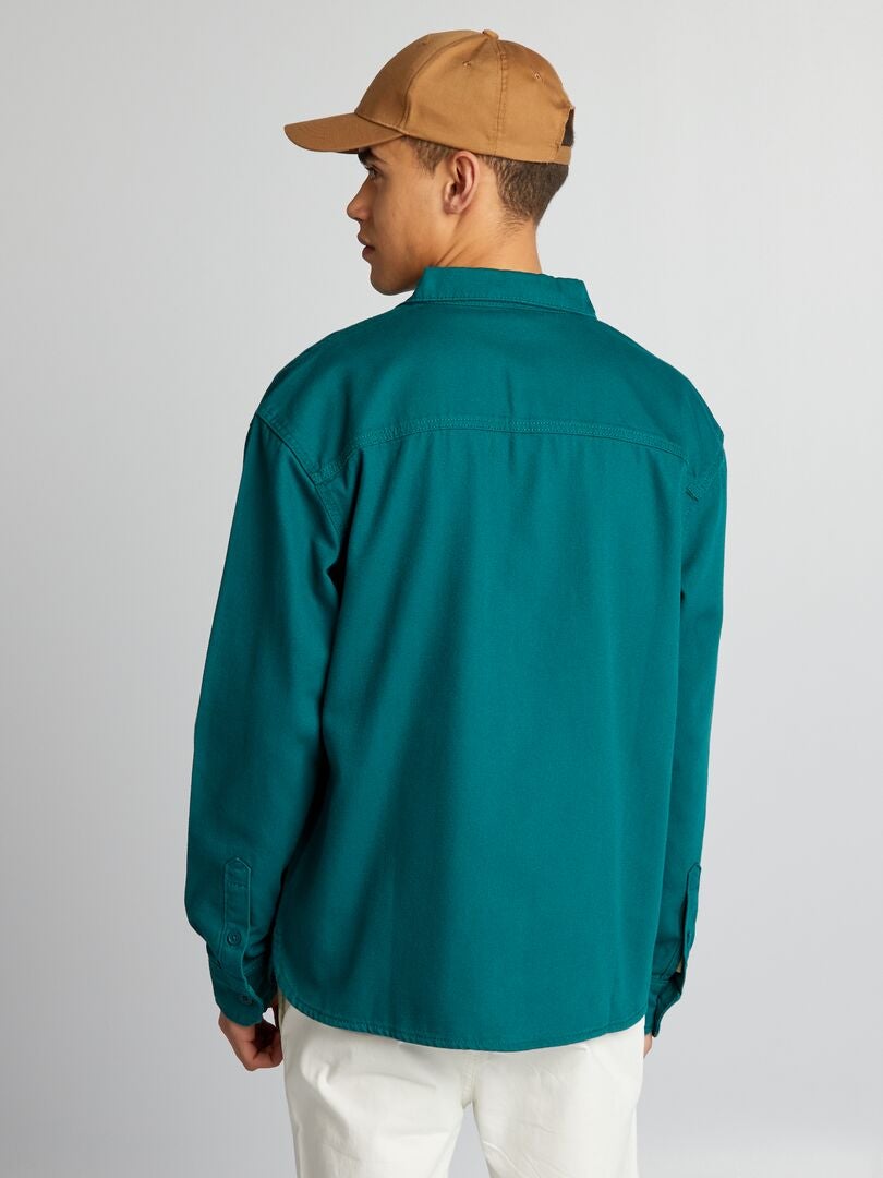 Koszula Twill - ZIELONA