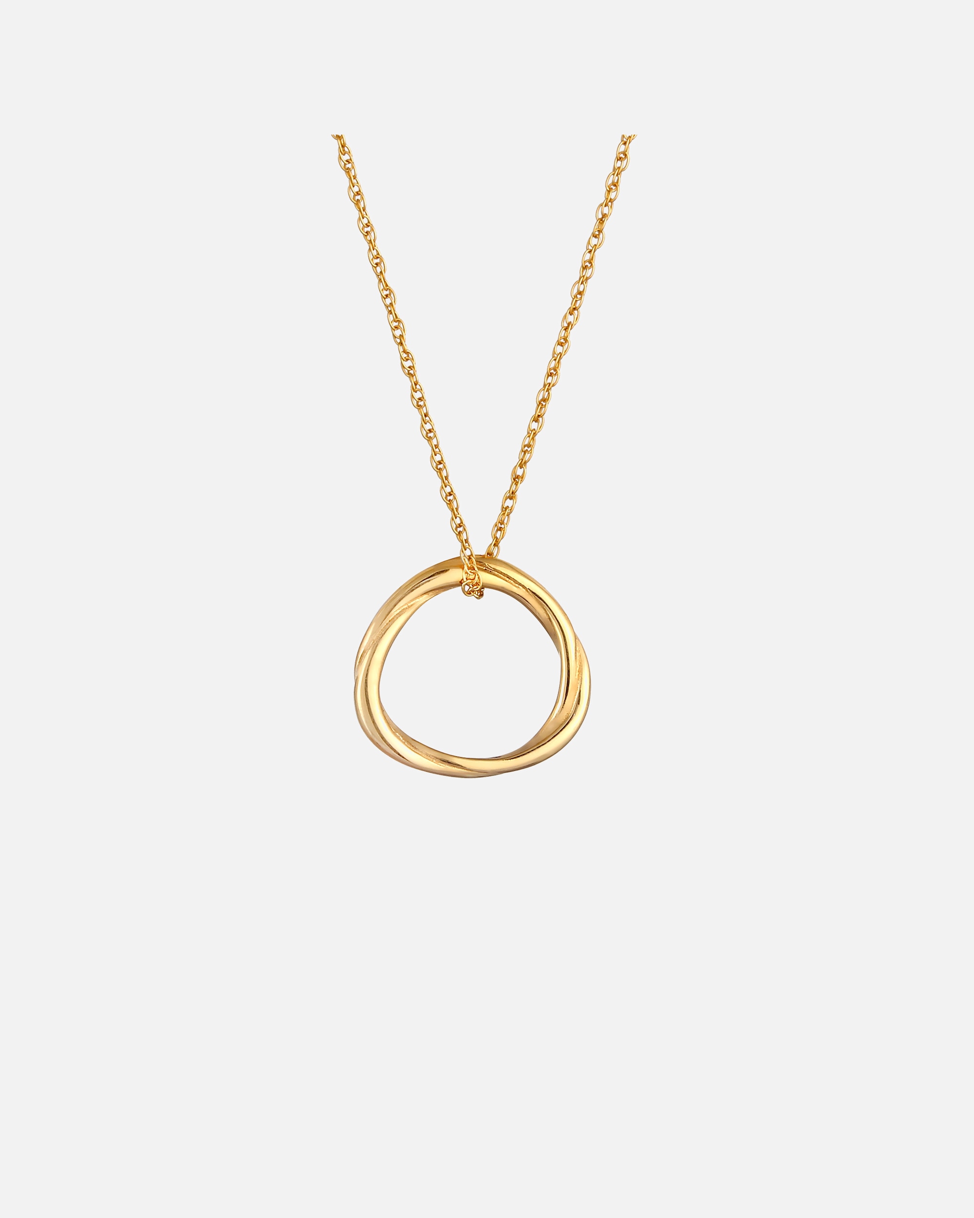 Elli Collier pour dames circulaire à la mode Look Geo organic en 925/1000 argent massif