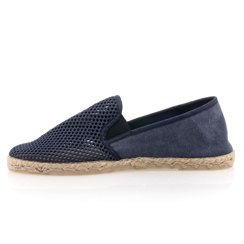 Miesten espadrillit köysipohjalla - sininen