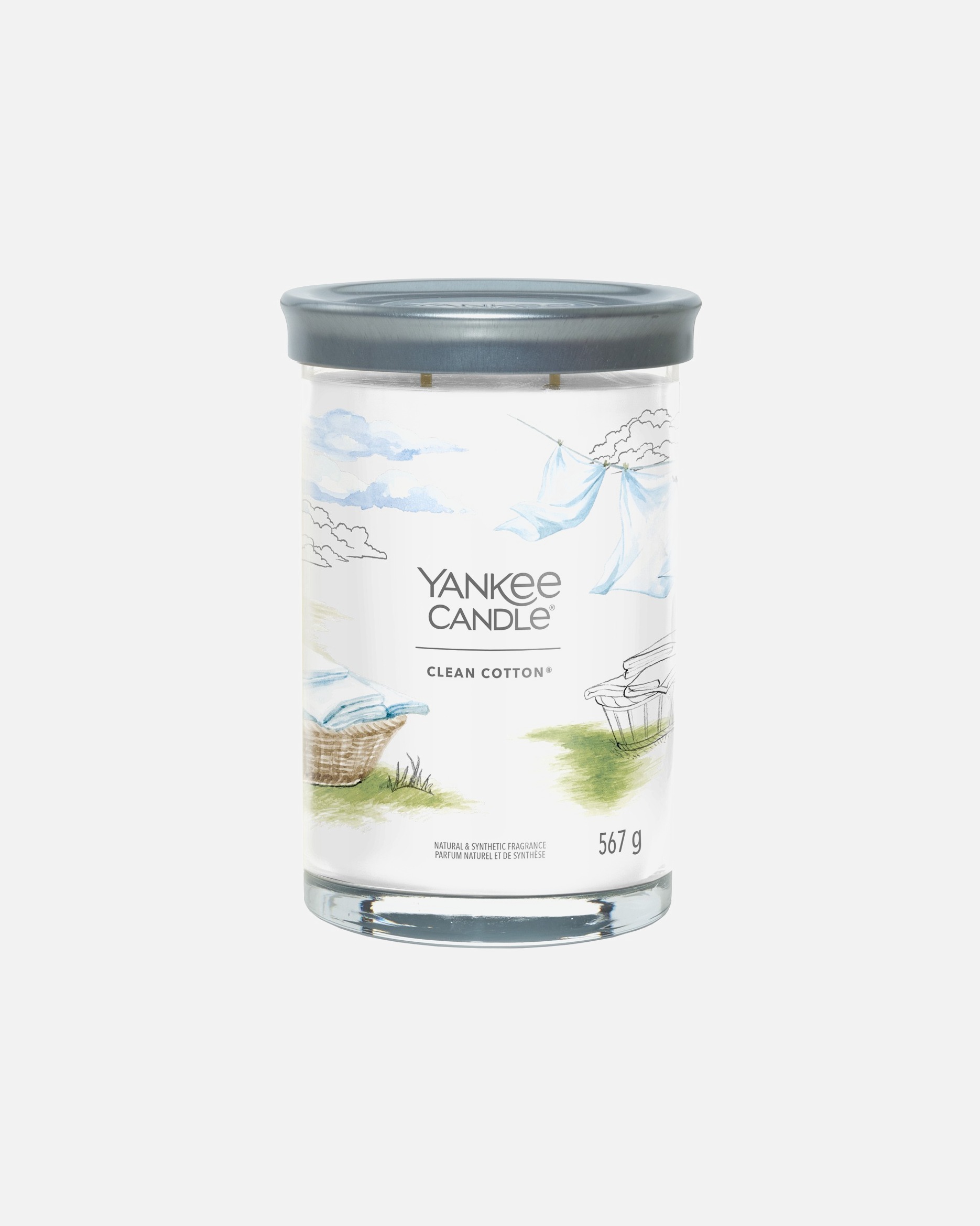YANKEE CANDLE Moyenne Jarre Coton Frais