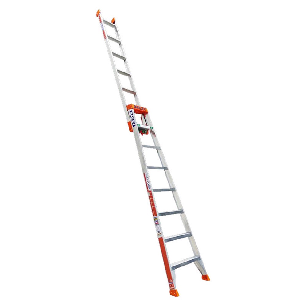 Escada tripla BAILEY SLS 3 em 1, 2,4 m, 150 kg, 8 peças. FS13864