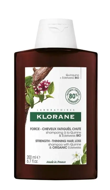 Klorane Szampon z chininą i organiczną szarotką