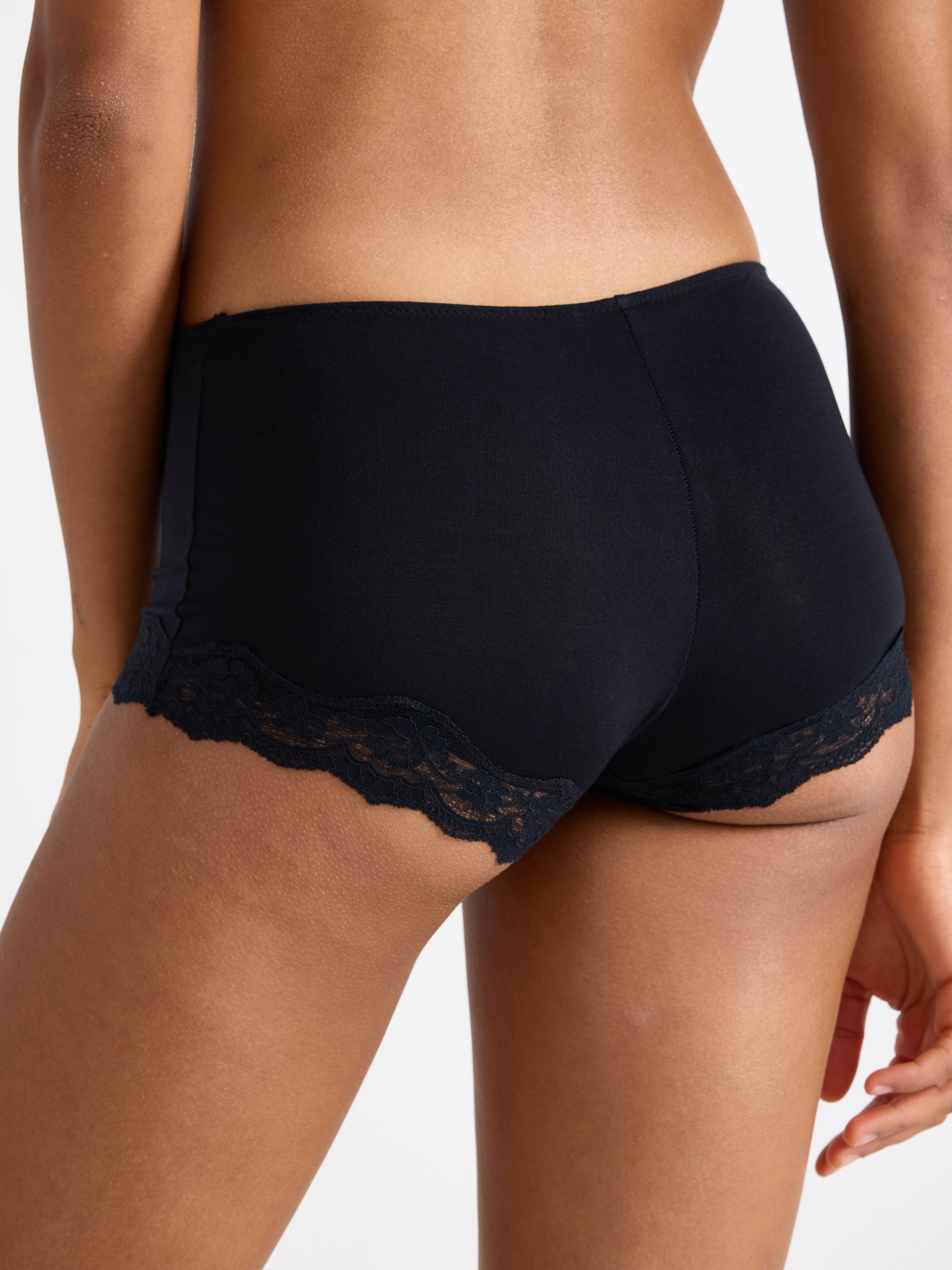 Boxerky regular waist černé
