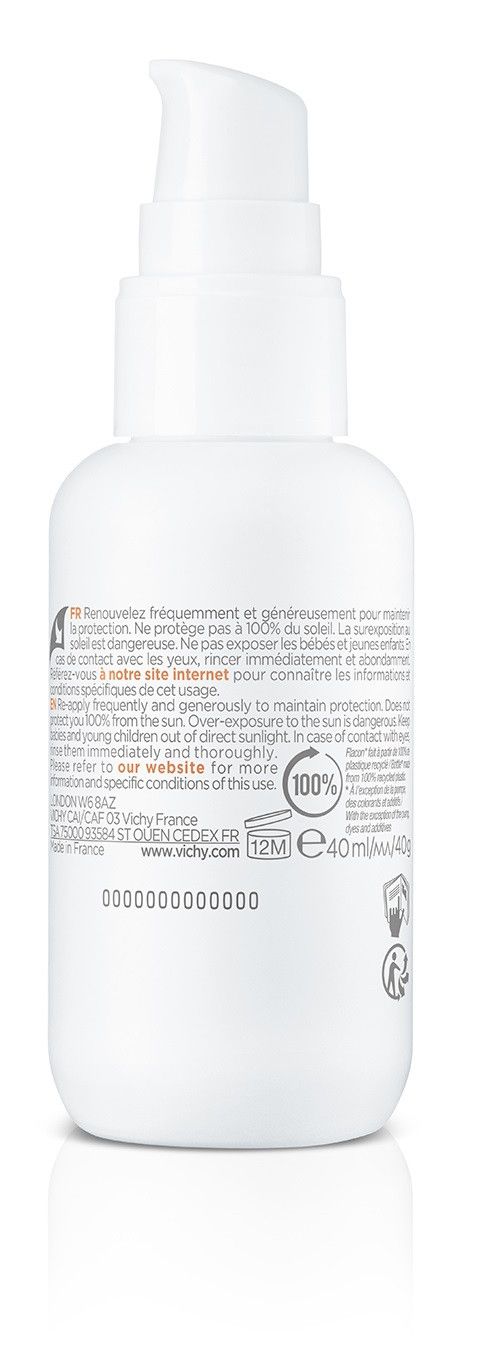 Capital Soleil UV Clear SPF50 fluid proti nedokonalostiam pleti Ochrana pred slnkom v lekárni