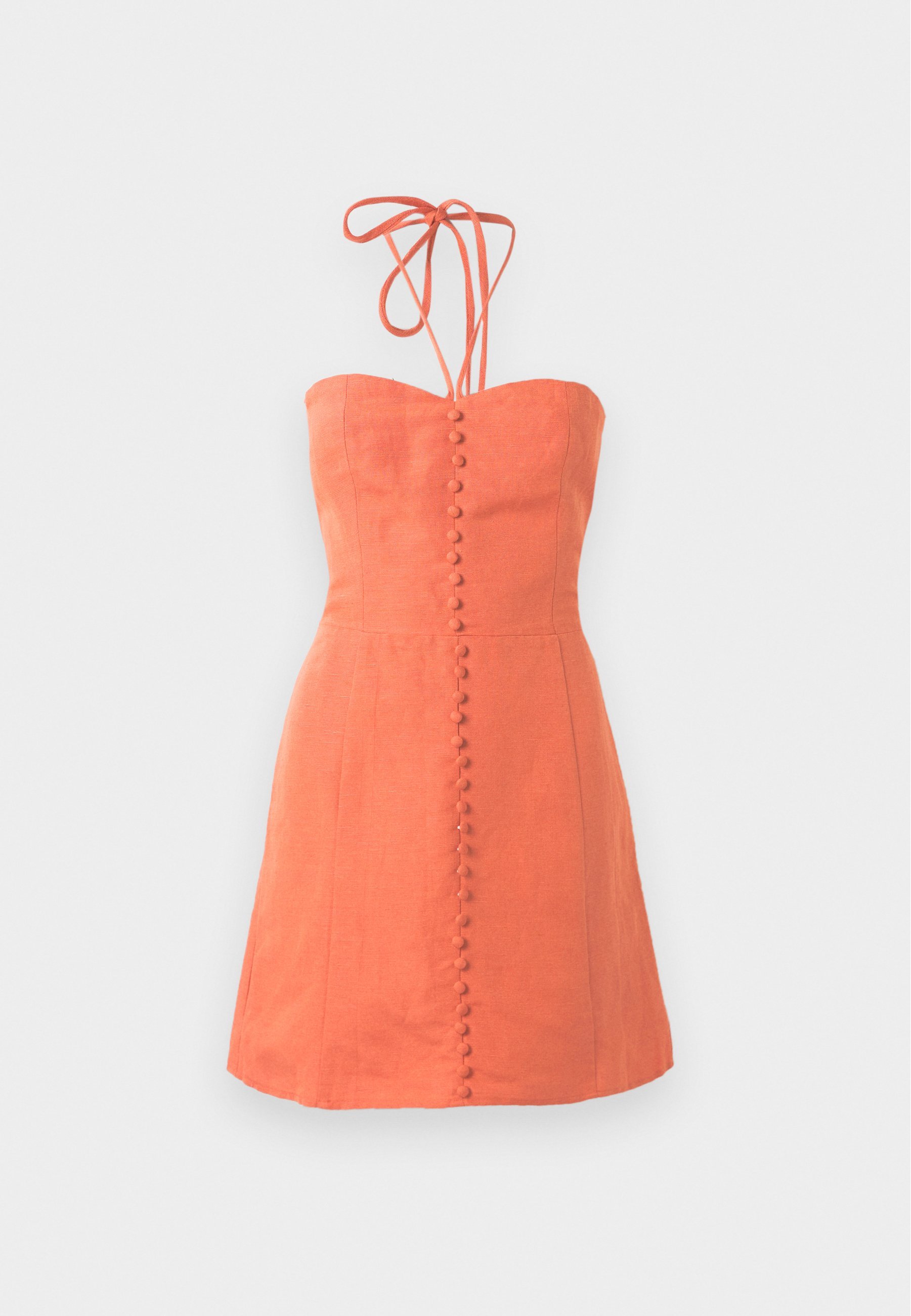 Maisonêtre ELIZA MINIKLEID - Tageskleid - roter Lehm
