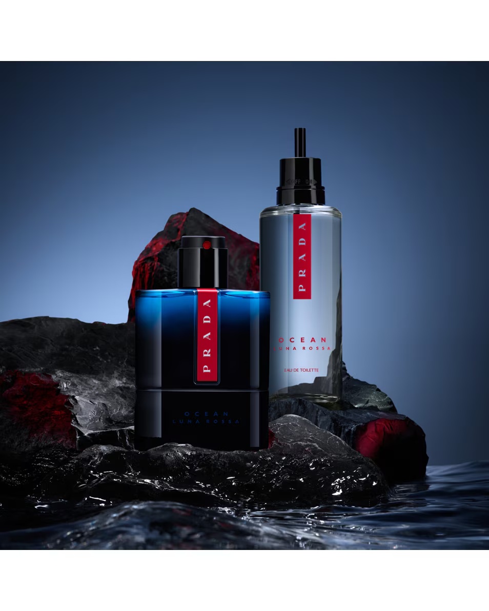 PRADA Luna Rossa Ocean Eau De Toilette - Ανδρικό άρωμα που ξαναγεμίζει