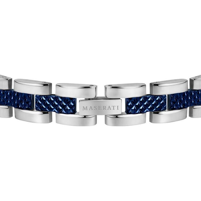 Bracelet - Maserati - JM419ASC02 - Stainless steel - Blue center - 21.5 cm