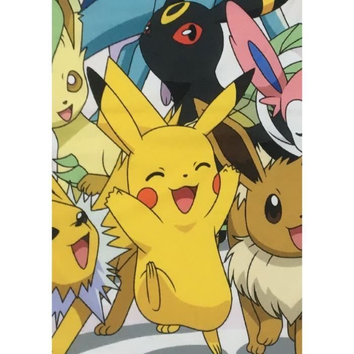 Manta Sherpa - POKÉMON - Evoluciones - 100 x 150 cm