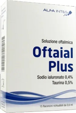 Oftaial Plus Augentropfen, 15 Ampullen