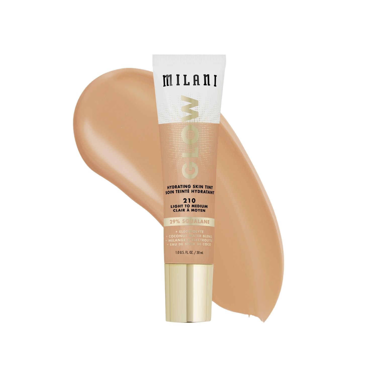 Milani Foundation Glow mitrinošs ādas tonis - 30 ml