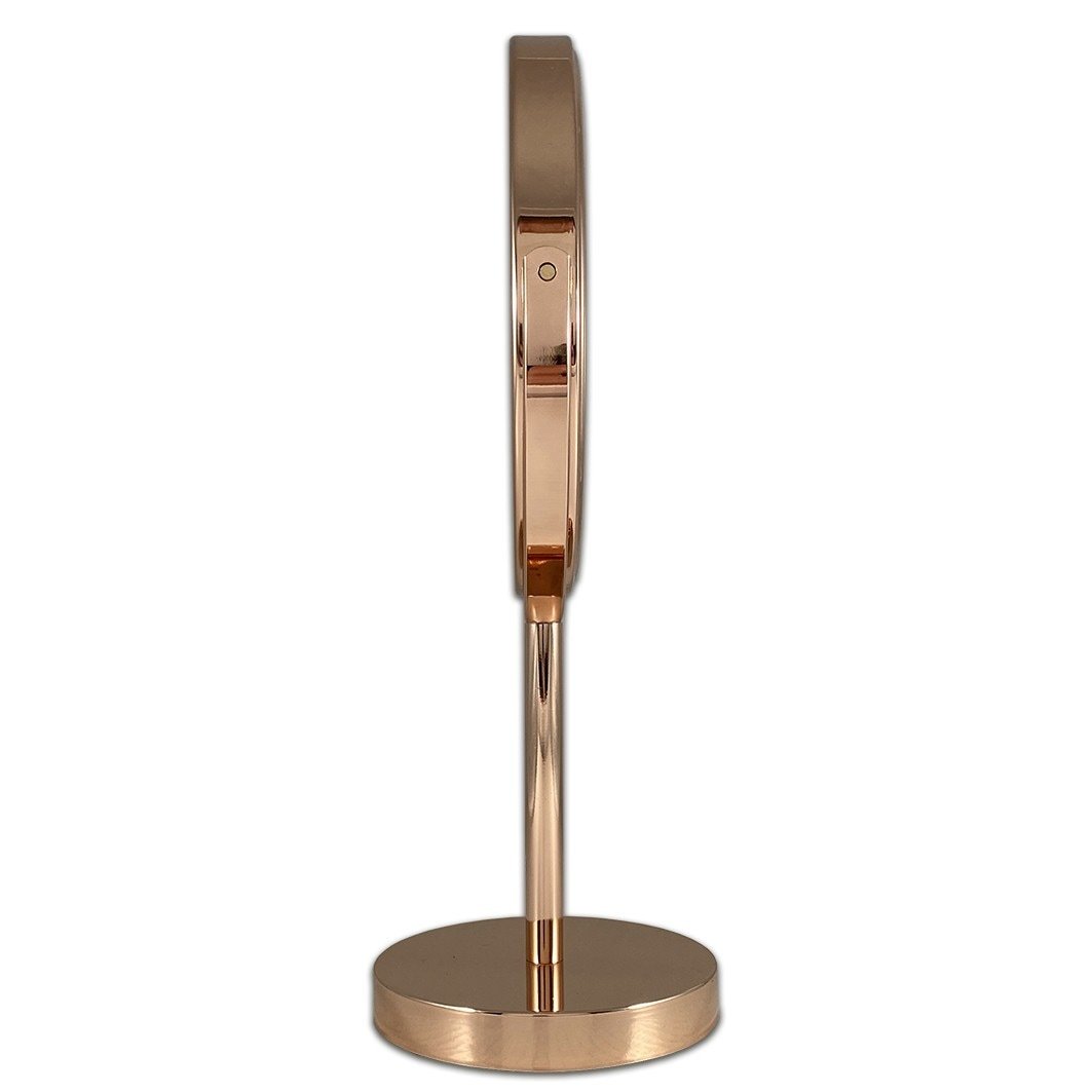 Kozmetické zrkadlo Gérard Brinard, kovové zrkadlo – 7x zväčšenie, 18 cm Ø – 1 kus