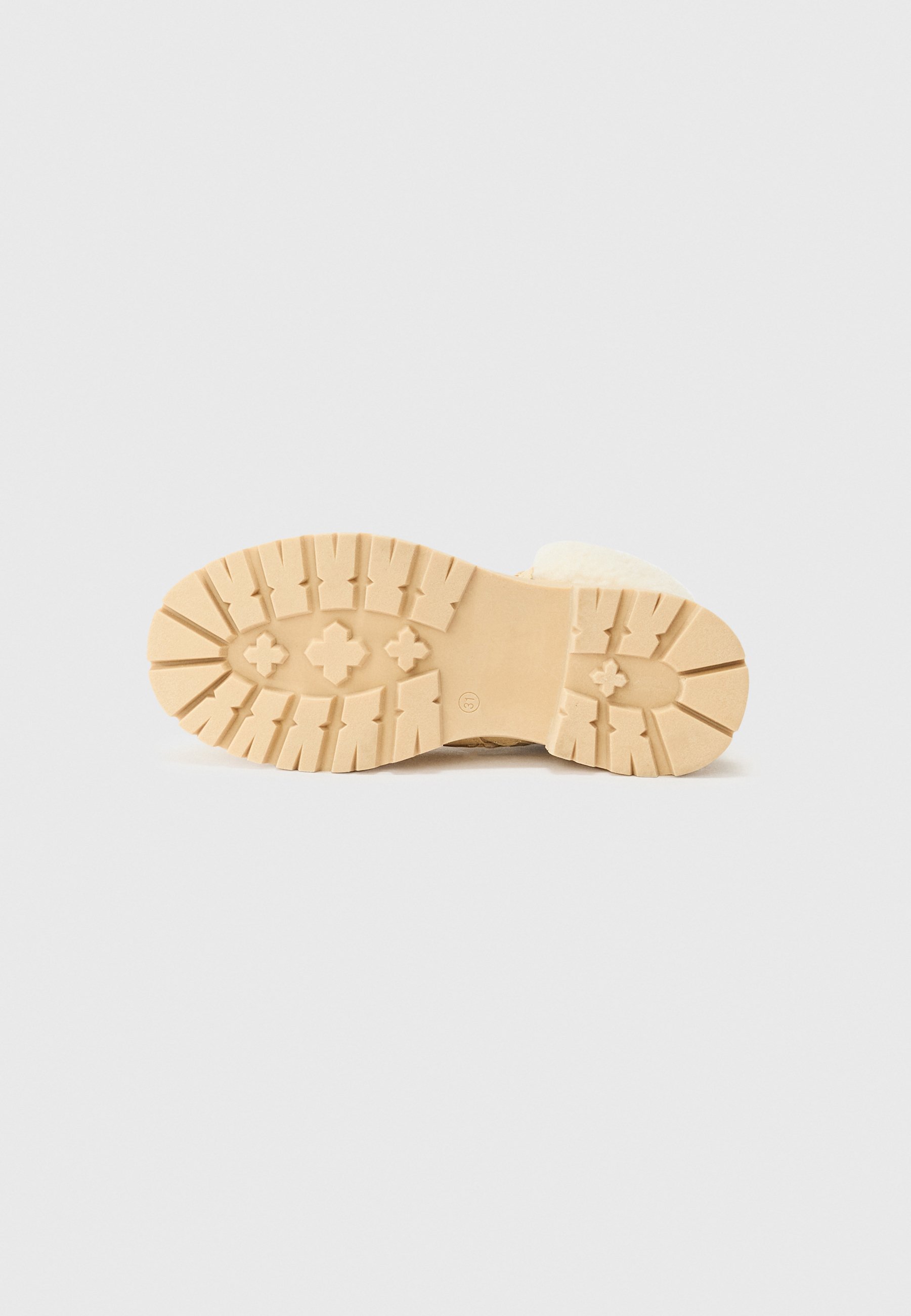 Calvin Klein Jeans COLLEEN UNISEX - Klassieke enkellaarsjes - beige