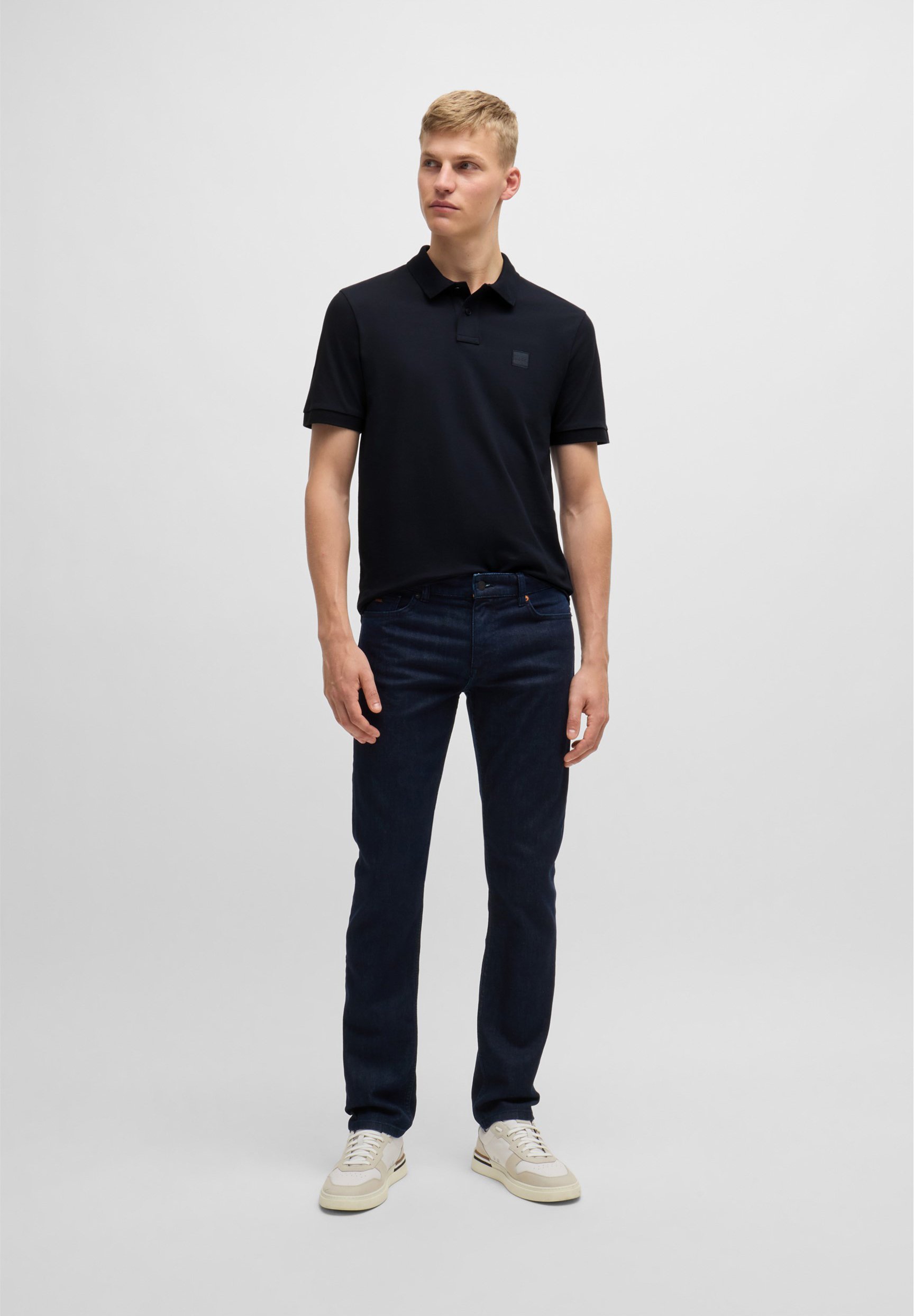 BOSS PASSENGER - Polo - bleu foncé