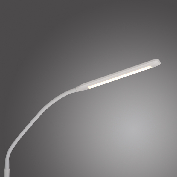 Lampă de podea LED ELLY, albă