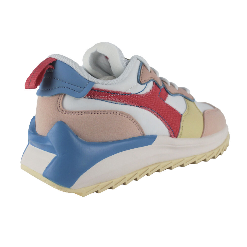Diadora Jolly C9868 Vita/Kvällssand/Hot Co Sneakers