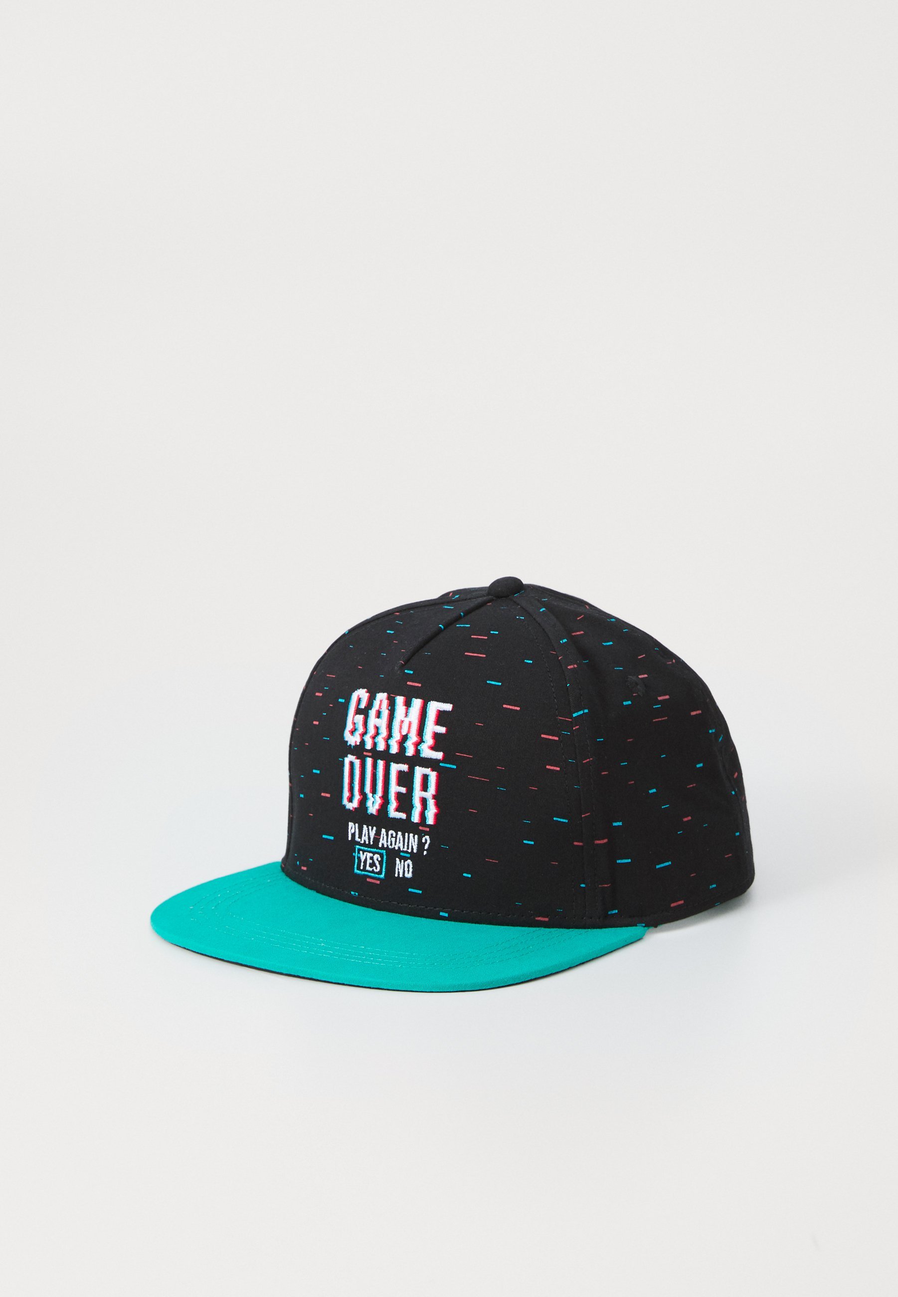 maximo UNISEX - Cap - zwart/oceaangroen