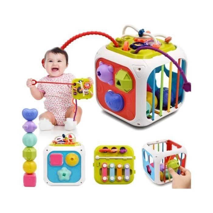 Vauvalelu - 7-in-1 Aktiivisuuskuutio - Monivärinen - Kevyt - BPA-vapaa ABS