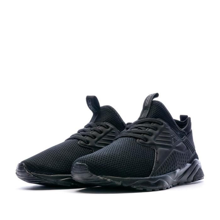 Sneakers - KAPPA - San Puerto - Nere - Tomaia bassa in tessuto/materiale sintetico - Chiusura con lacci