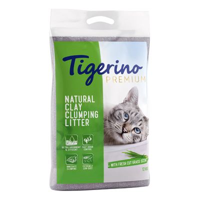 Tigerino Premium Katzenstreu – Frisch geschnittenes Gras